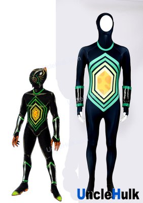 Bakuryuu Sentai Abaranger Barmia Soldiers Gelru Cosplay Bodysuit - with Arm Guards | UncleHulk