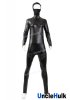 Masked Rider Ryuga Black Cosplay Costume Bodysuit - Rubberized Fabric | UncleHulk