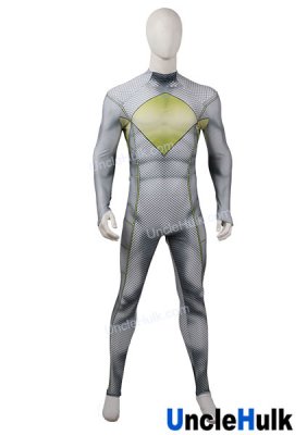 Mighty Morphin Rangers White Tommy Spandex Zentai Suit Halloween Cosplay Costume | UncleHulk