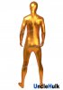 Golden Rubberized Fabric Bodysuit - ZS407 | UncleHulk