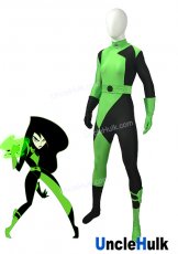 Kim Possible Shego Costume Spandex Shego Body Suit Cosplay Costume