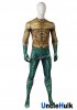 Aquaman Cosplay Costume Movie 2018 Jason Momoa Greeen Printed Spandex Zentai Suit Halloween Bodysuit - SH1105 | UncleHulk