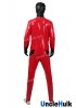 Kamen Rider Geiz PU Zentai Suit - Faux Leather Hood and gloves - Masked Rider | UncleHulk