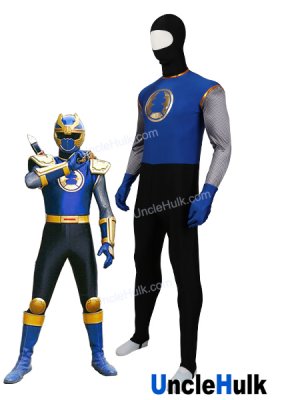 Ninpuu Sentai Hurricaneger Isshuu Kasumi Fanged Ninja Kuwaga Raiger Spandex Zentai Bodysuit Halloween Cosplay Costume | UncleHulk