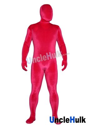 Korea Velvet Spandex Zentai Full Bodysuit