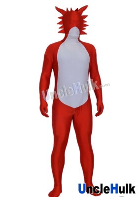 Red Dragon Shoutmon Cosplay Zentai Suit | UncleHulk