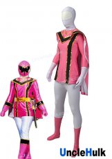 Super Sentai Mystic Force Pink MagiRanger Spandex and Rubberized Fabric Cosplay Costume | UncleHulk