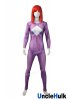 Violet and White Spandex Cosplay Costume | UncleHulk