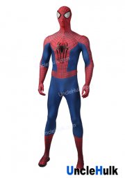 TASM2 with Bulgy Line Spandex Zentai Halloween Cosplay Costume - hand drawing bulgy line | UncleHulk