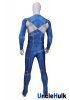 Mighty Morphin Rangers Tricera Ranger Spandex Zentai Halloween Cosplay Costume | UncleHulk