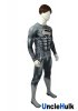 High Quality Grey Superm Costume Printed Spandex Cosplay Costume - No.15 | UncleHulk