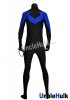 Nightwing Costume Black and Royal Blue Spandex Cosplay Costume | UncleHulk