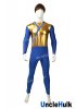 Samurai Sentai Shinkenger Shinken Golden Ranger Spandex Zentai Cosplay Costume | UncleHulk