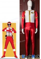 Gosei Sentai Dairanger Red Ranger Cosplay Bodysuit | UncleHulk