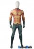 Superior Aquaman Costume Cosplay Golden Bodysuit after getting trident of Movie 2018 - Jason Momoa | UncleHulk