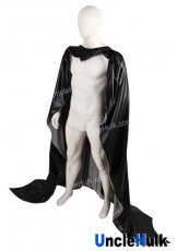 Bat Cloak Big Black Double Layers Cape - Model B updated version - Immitation Leather Outside and Spandex Fabric Inside | UncleHulk