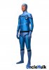 Blue Beetle Costume Blue and Sky Blue Spandex Costume | UncleHulk