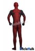 High Quality Classic Deadpool Spandex Sponge Zentai Bodysuit - with Rubber Lenses | UncleHulk