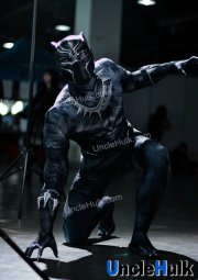 Black Panther Spandex Zentai Suit Cosplay Costume | UncleHulk