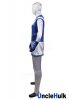 Choujuu Sentai Liveman Blue Dolphin Satin Fabric Cosplay Costume - with gloves | UncleHulk