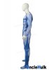 Blue Ink Muscle Shape Spandex Zentai Suit Halloween Costume | UncleHulk