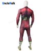 Captain Marvel Shazam Printted Spandex Zentai Costume 2019 movie Shazam - style 2 | UncleHulk