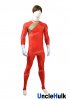 Hyakujuu Sentai Gaoranger Kakeru Shishi the Blazing Lion Spandex Zentai Costume - red | UncleHulk