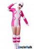 High Quality Gwenpool Gwen Stacy Pink and White Spandex Costume | UncleHulk