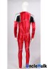 Uchu Sentai Kyuranger Shishi Red Lucky Cosplay Costume | Unclehulk