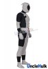 Grey Deadpool with Muscle Spandex Zentai Bodysuit | UncleHulk