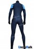 Nightwing Costume Purplish Blue Spandex Costume | UncleHulk