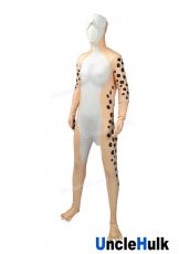 Leopard Girl Cosplay Costume Spandex Zentai Suit - open faces | UncleHulk