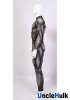 Black Silk Floss Medium Muscle Bodysuit - Style B ZS911 | UncleHulk