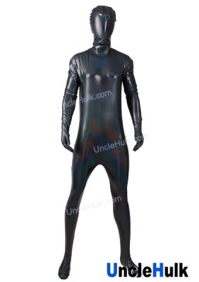 Dazzle Colour Rubberized Fabric Full Bodysuit - ZS411 | UncleHulk