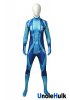 METROID Game Samus Aran Spandex Zentai Cosplay Costume Halloween Catsuit | UncleHulk