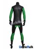 Green and Black Spandex Zentai Bodysuit | UncleHulk