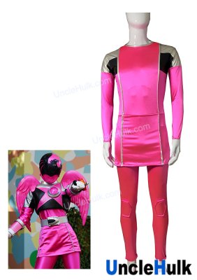 Uchu Sentai Kyuranger Pink Ranger Cosplay Costume | UncleHulk