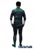 Green Lantern Cosplay Costume Style 4 Spandex Zentai Bodysuit - with Rubber chest logo - SH0504 | UncleHulk