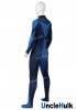 Fantastic 4 Fantastic Four Team Uniform Spandex Zentai Cosplay Costume - with rubber chest logo | UncleHulk