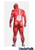 Muscle Anatomy Zentai Spandex Bodysuit Fullbody Costume