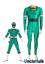 Gekisou Sentai Carranger Green Racer Cosplay Costume | UncleHulk