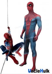 The Amazing Spider 1 Spandex Zentai Bodysuit TASM1 Halloween Cosplay Costume - with reflective lenses | UncleHulk