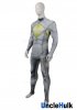 Mighty Morphin Rangers White Tommy Spandex Zentai Suit Halloween Cosplay Costume | UncleHulk