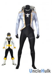 Kaizouku Sentai Gokaiger White Soldier Cosplay Costume | UncleHulk