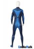 Fantastic 4 Fantastic Four Team Uniform Spandex Zentai Cosplay Costume - with rubber chest logo | UncleHulk