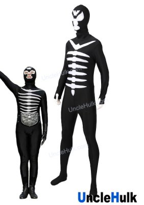 Kamen Rider Shocker Combatman Skeleton Spandex Full Body Zentai Suit