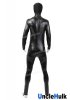 Masked Rider Ryuga Black Cosplay Costume Bodysuit - Rubberized Fabric | UncleHulk