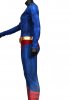 Man of Steel Superm Printed Spandex with 3D Muscle Shading Cosplay Costume (with Rubber Chest Logo) 1 | UncleHulk