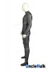 High Quality Dark Grey Spandex Zentai Bodysuit Halloween Costume | UncleHulk