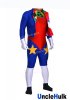 WWE Doink The Clown Wrestling Costume - Multicolor Spandex Zentai Suit with Coat